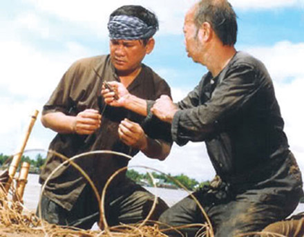 NS Lê Vũ Cầu trong bộ phim 