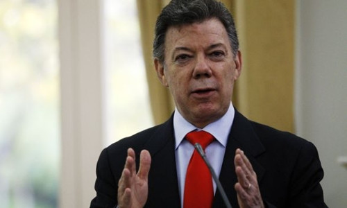 Tổng thống Colombia Juan Manuel Santos. Ảnh: Reuters  Tổng thống Colombia Juan Manuel Santos. Ảnh: Reuters.