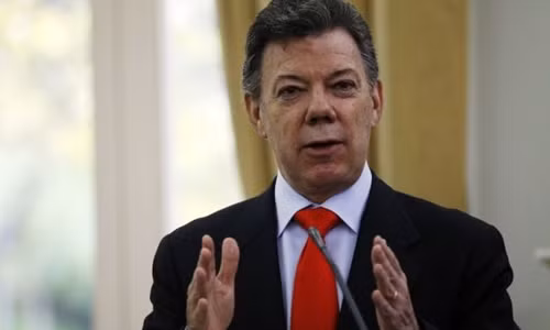  Tổng thống Colombia Juan Manuel Santos. Ảnh: Reuters.