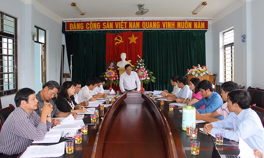  Quang cảnh buổi giám sát. Ảnh: N.D
