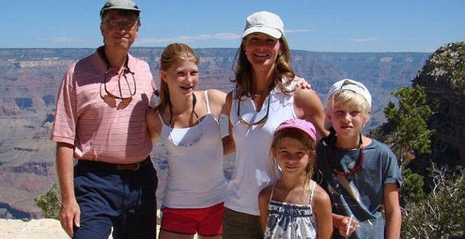 Gia đình tỷ phú giàu nhất thế giới Bill Gates Gia đình tỷ phú giàu nhất thế giới Bill Gates