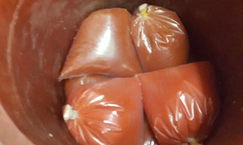 Thành phần tương đỏ 60% là từ nước lã Thành phần tương đỏ 60% là từ nước lã
