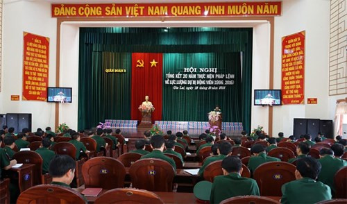 Quang cảnh hội nghị. (ảnh nguồn: qdnd.vn) Quang cảnh hội nghị. (ảnh nguồn: qdnd.vn)