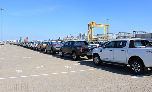 Xe bán tải tại Việt Nam hầu hết nhập khẩu từ Thái Lan Xe bán tải tại Việt Nam hầu hết nhập khẩu từ Thái Lan