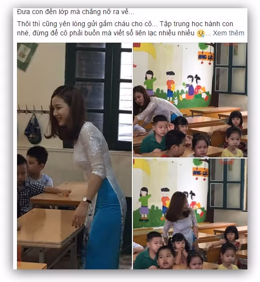 Những bức ảnh chụp trộm cô giáo xinh đẹp đang gây 