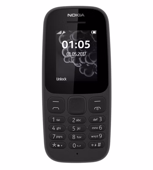  Nokia 105 bản màu đen