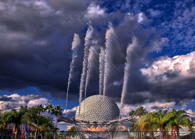  Đài phun nước Disney’s, Mỹ.