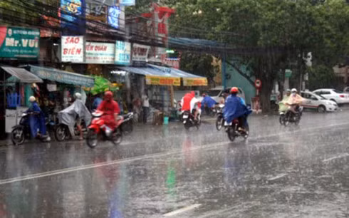 Nhiều tỉnh thảnh trên cả nước có mưa và dông. (Ảnh minh họa: KT)