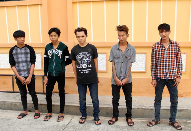 Các đối tượng trong vụ án.