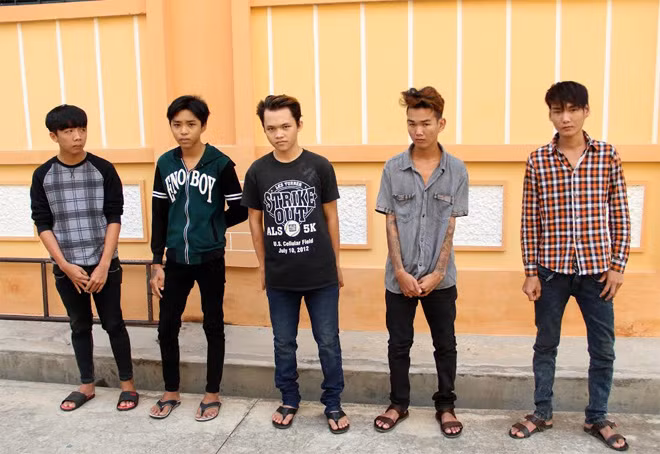 Các đối tượng trong vụ án.