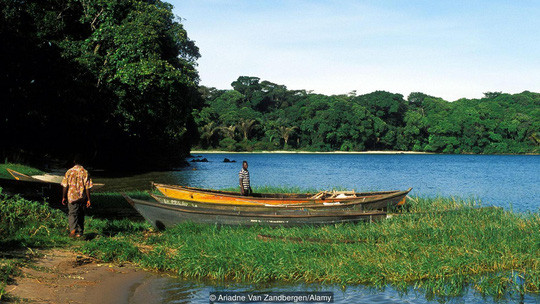 Truyền thuyết kể lại rằng quần đảo Ssese từng là nơi sinh sống của bộ tộc Abassese - một chủng tộc có khả năng gắn kết với thế giới siêu nhiên. Ảnh: BBC