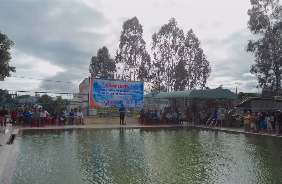 Quang cảnh khai mạc đợt huấn luyện. Ảnh: Ngọc Minh