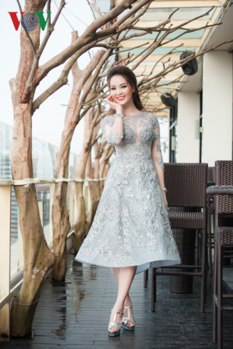 Nói về công việc gắn bó 11 năm tại Đài Truyền hình Việt Nam, Thuỵ Vân tâm sự: 