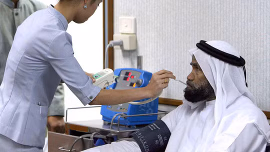 Một công dân vùng Vịnh (như trong ảnh) có thể lưu trú không visa tới 90 ngày cho mục đích du lịch chữa bệnh tại Thái Lan - Ảnh: AFP