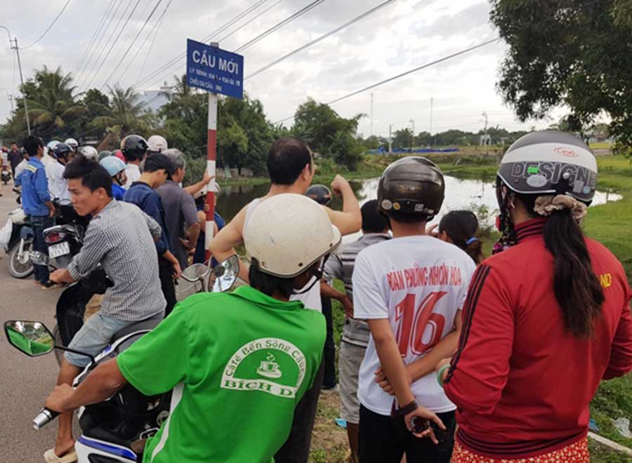  Hiện trường vụ việc. Ảnh: Thi Phú