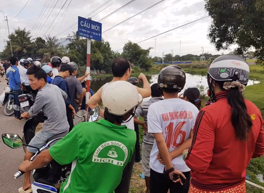  Hiện trường vụ việc. Ảnh: Thi Phú