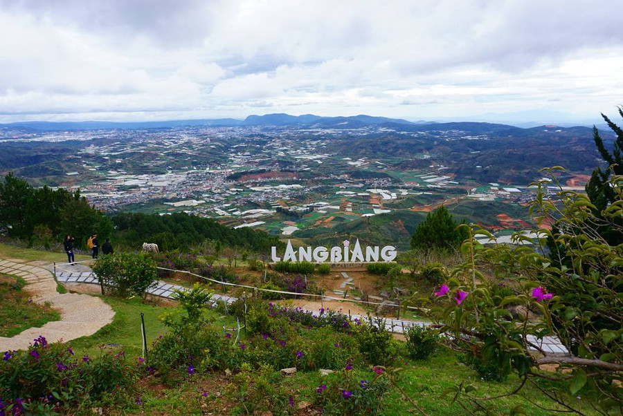 Lang Biang tươi đẹp - Ảnh: ijkim0217