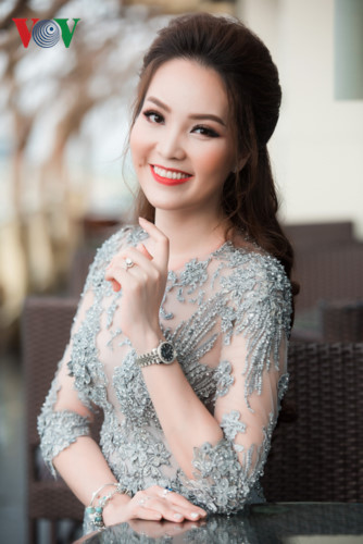 Bên cạnh công việc ở Đài, người đẹp còn rất bận rộn với việc quản lý một thẩm mỹ viện.