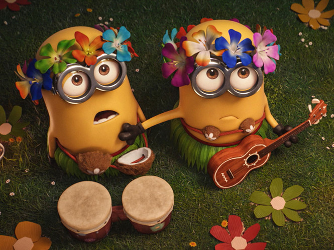 Cảnh trong phim Despicable me 3. Cảnh trong phim Despicable me 3.