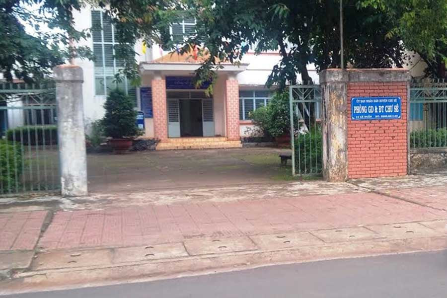  Phòng Giáo dục-Đào tạo huyện Chư Sê. Ảnh: H.S