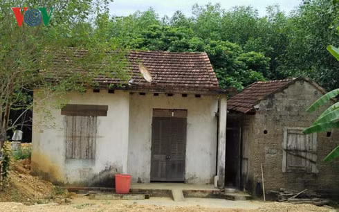  Ngôi nhà của cô Ch nơi xảy ra vụ án mạng thương tâm.