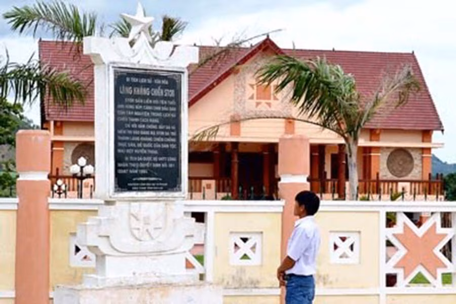  Nhà lưu niệm Anh hùng Núp-niềm tự hào của bà con các dân tộc huyện Kbang.