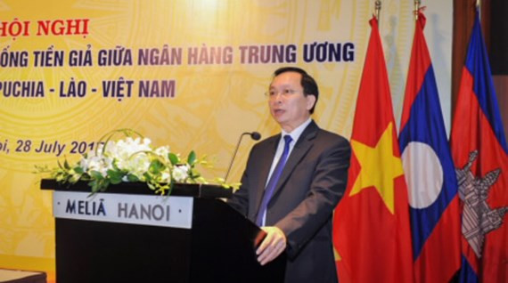 Phó Thống đốc NHNNVN Đào Minh Tú phát biểu tại hội nghị. Phó Thống đốc NHNNVN Đào Minh Tú phát biểu tại hội nghị.