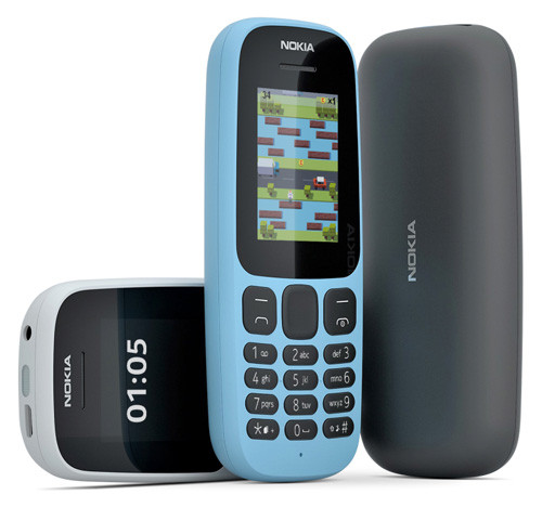 Nokia 105 mới màu xanh da trời Nokia 105 mới màu xanh da trời