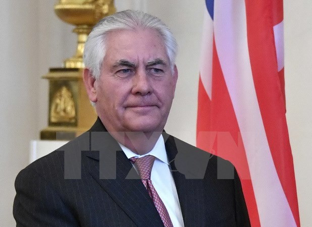 Ngoại trưởng Mỹ Rex Tillerson.