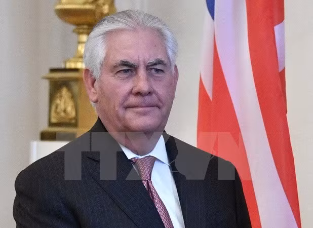 Ngoại trưởng Mỹ Rex Tillerson.