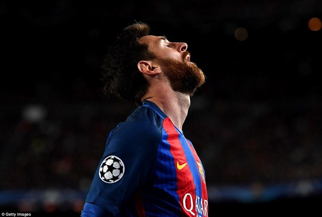 Messi đã không thể nào giúp Barcelona giành vé đi tiếp. (Nguồn: Getty Images) Messi đã không thể nào giúp Barcelona giành vé đi tiếp. (Nguồn: Getty Images)