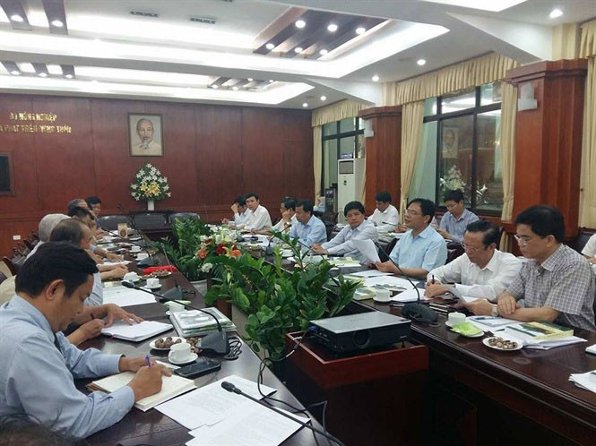 Bộ trưởng Nguyễn Xuân Cường làm việc với Hiệp hội mắc ca. Bộ trưởng Nguyễn Xuân Cường làm việc với Hiệp hội mắc ca.