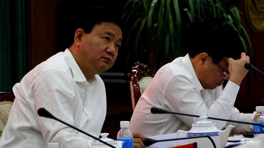 Bí thư thành ủy TP.HCM Đinh La Thăng.