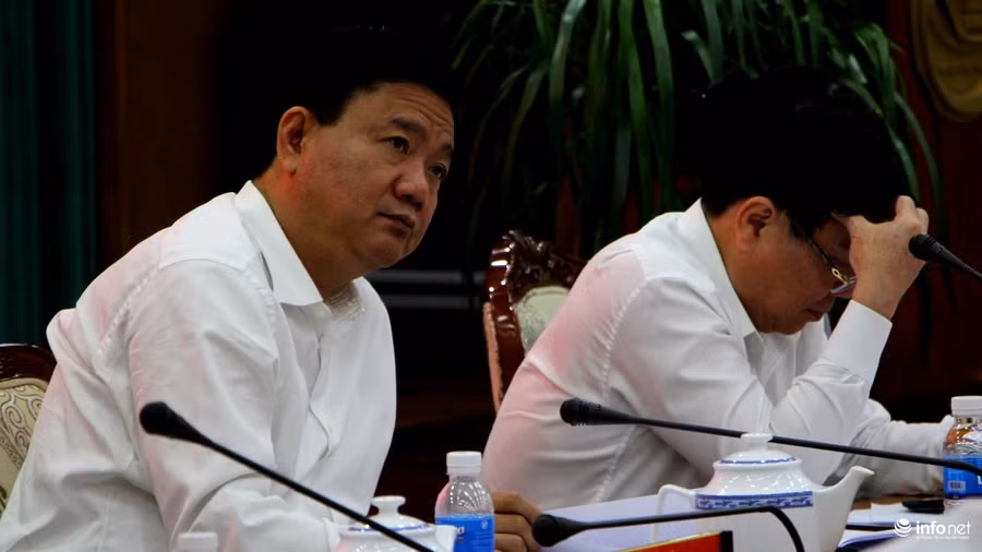 Bí thư thành ủy TP.HCM Đinh La Thăng.