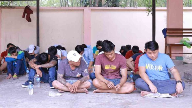 Các đối tượng tham gia cuộc hỗn chiến bị bắt giữ