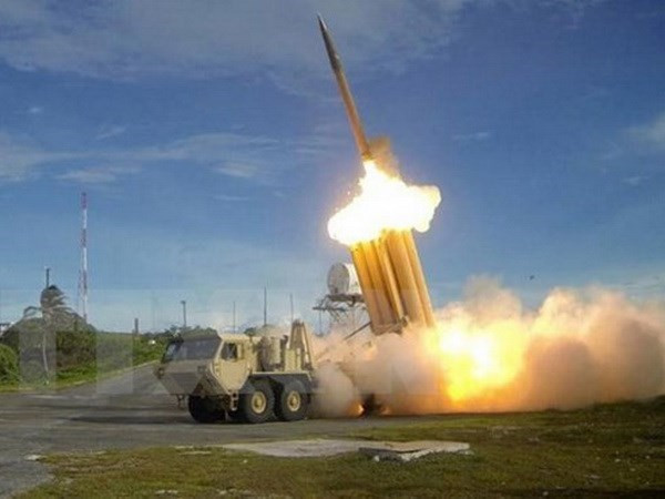 Hệ thống THAAD được phóng thử nghiệm.