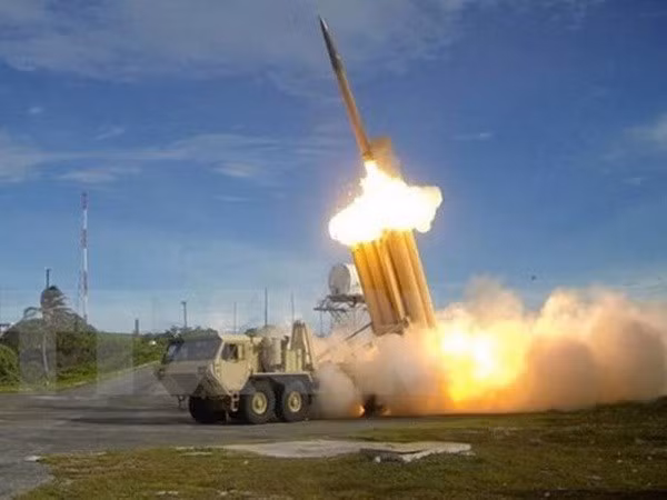 Hệ thống THAAD được phóng thử nghiệm.