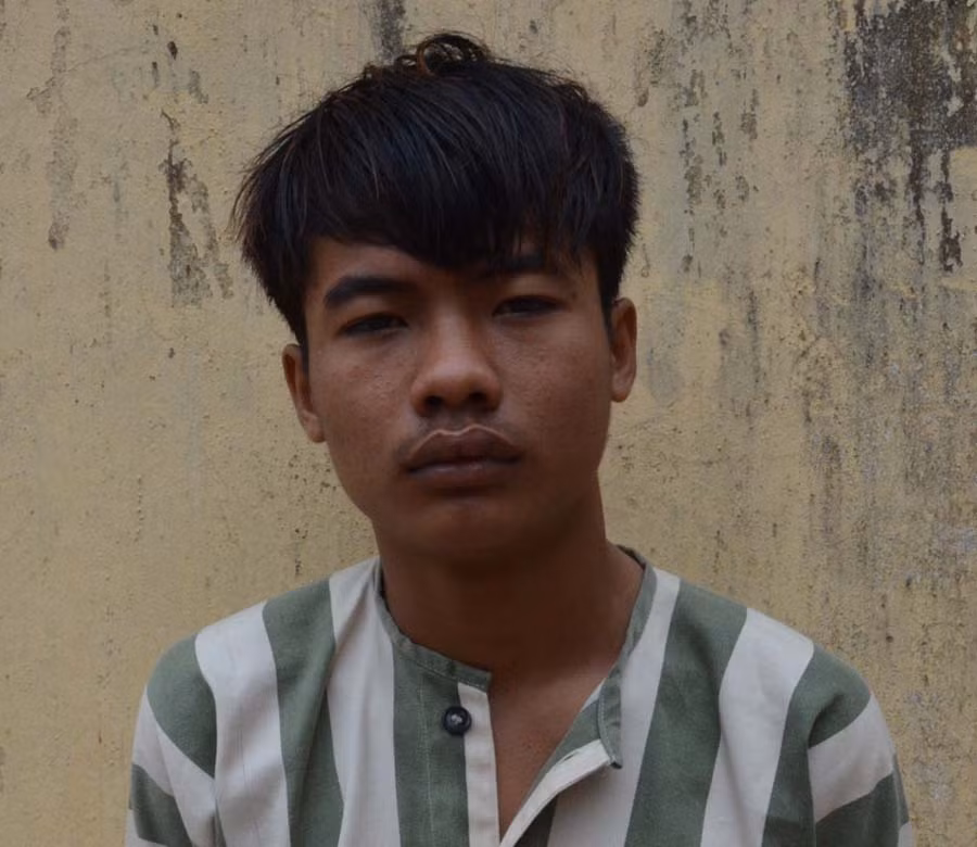 Đối tượng Lê Xuân Hùng. Ảnh: Vĩnh Hoàng