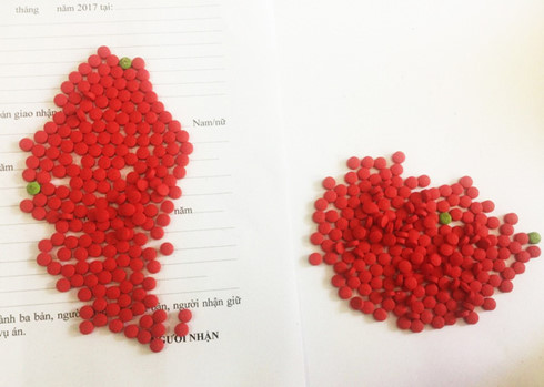 Số ma túy hai đối tượng mua vận chuyển về xuôi bán kiếm lời thì bị bắt giữ.