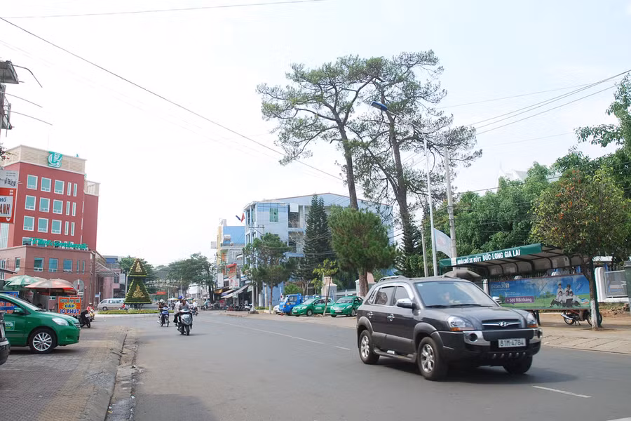  A corner of Pleiku. Photo: Nguyen Giac