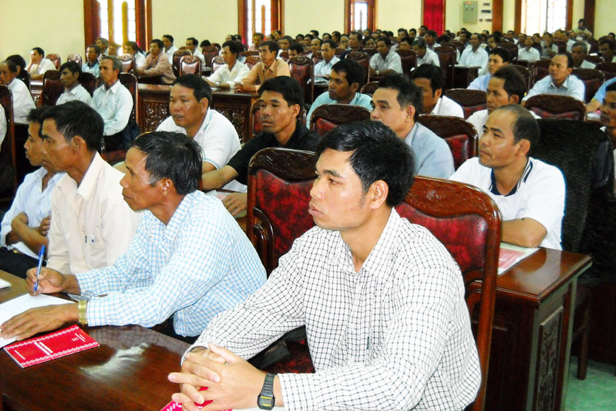 Bồi dưỡng kiến thức pháp luật về tôn giáo cho chức sắc, chức việc đạo Tin lành Việt Nam-miền Nam. Ảnh: T.N