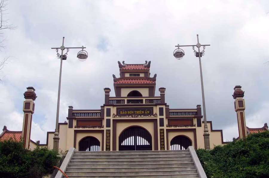 Đàn tế trời đất trên đỉnh Ấn Sơn.ẢNH: Hoàng Trọng