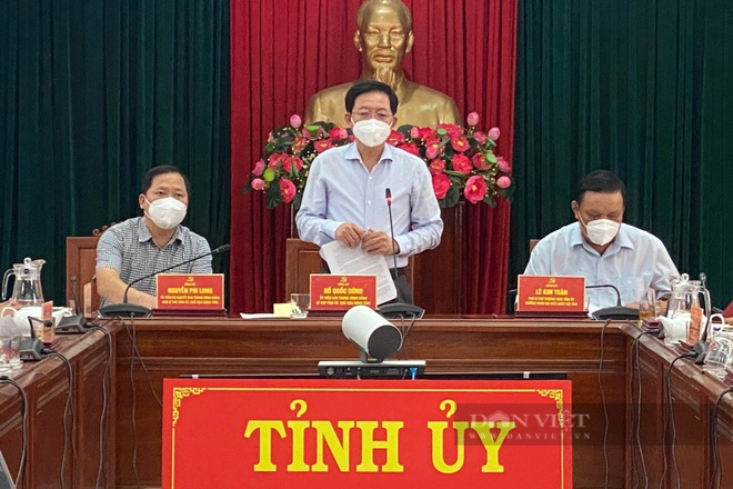 Bí thư Tỉnh ủy Bình Định Hồ Quốc Dũng chỉ đạo quyết liệt, yêu cầu dồn toàn lực dập dịch tại 