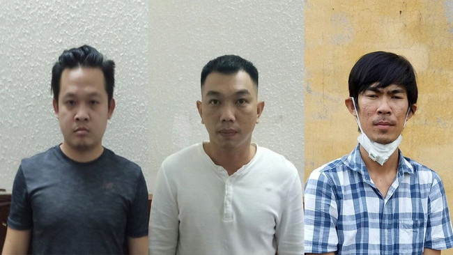 Công an TP.Cần Thơ triệt phá đường dây đánh bạc quy mô lớn qua mạng xã hội, tổng số tiền giao dịch lên đến 157 tỷ đồng. Trong ảnh, 3 đối tượng cầm đầu. Ảnh: CACC Công an TP.Cần Thơ triệt phá đường dây đánh bạc quy mô lớn qua mạng xã hội, tổng số tiền giao dịch lên đến 157 tỷ đồng. Trong ảnh, 3 đối tượng cầm đầu. Ảnh: CACC