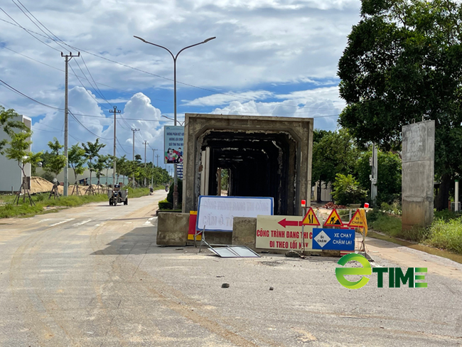 Tuyến đường Trần Hưng Đạo, nơi lắp đặt hệ thống thoát nước khủng. Ảnh: Nhiệt Băng