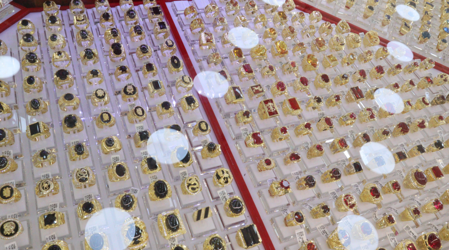 Số vàng tiệm vàng khai báo bị mất lên đến gần 259 lượng vàng. Ảnh: Hoàng Giáp