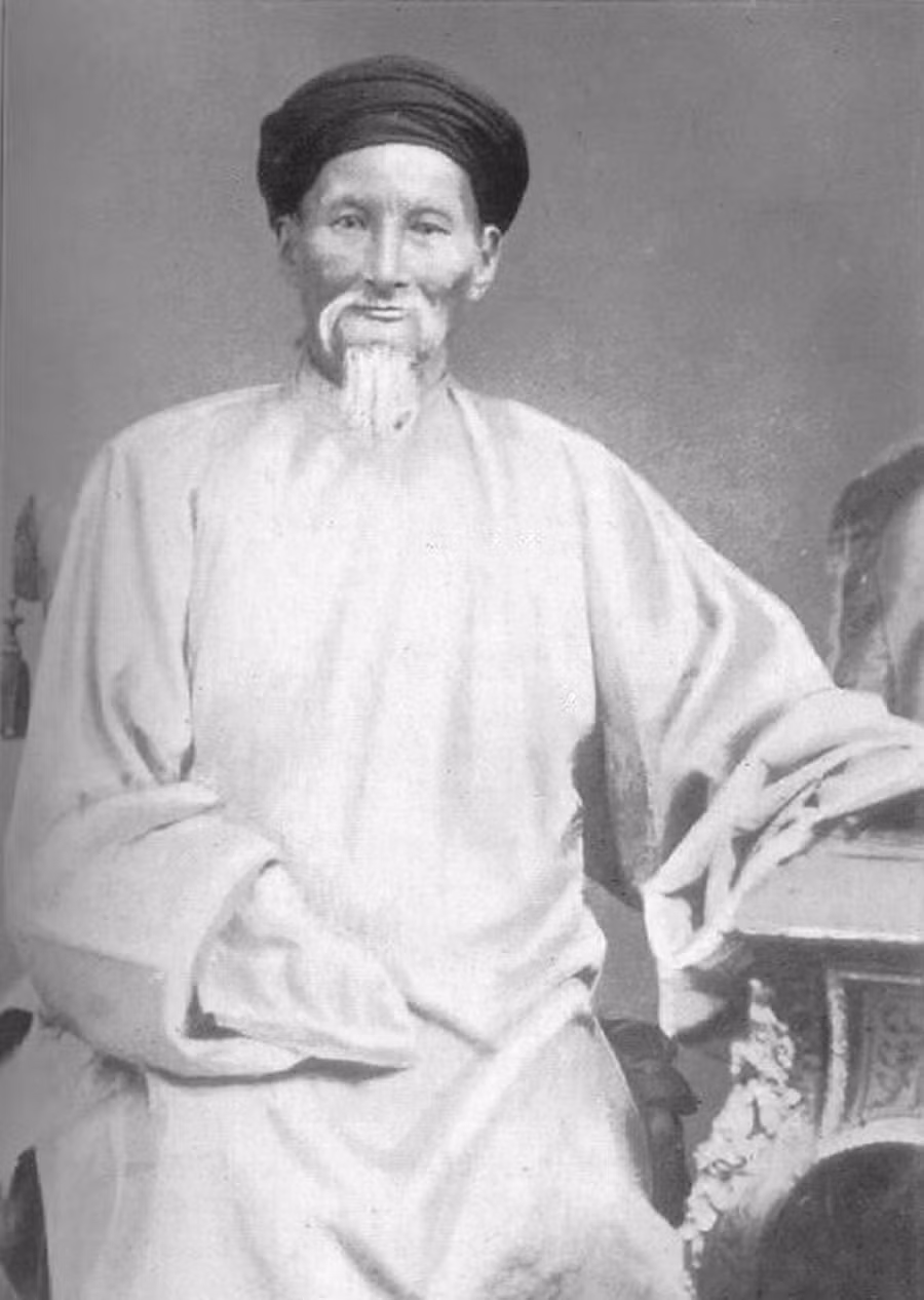 Chân dung quan đại thần Phan Thanh Giản. Ảnh: T.L của nhà nghiên cứu Lê Nguyễn