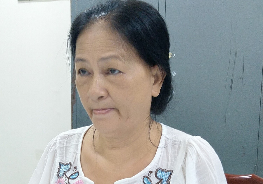 Bị can Lê Thị Kim Phi. Ảnh: Nghiêm Túc Bị can Lê Thị Kim Phi. Ảnh: Nghiêm Túc