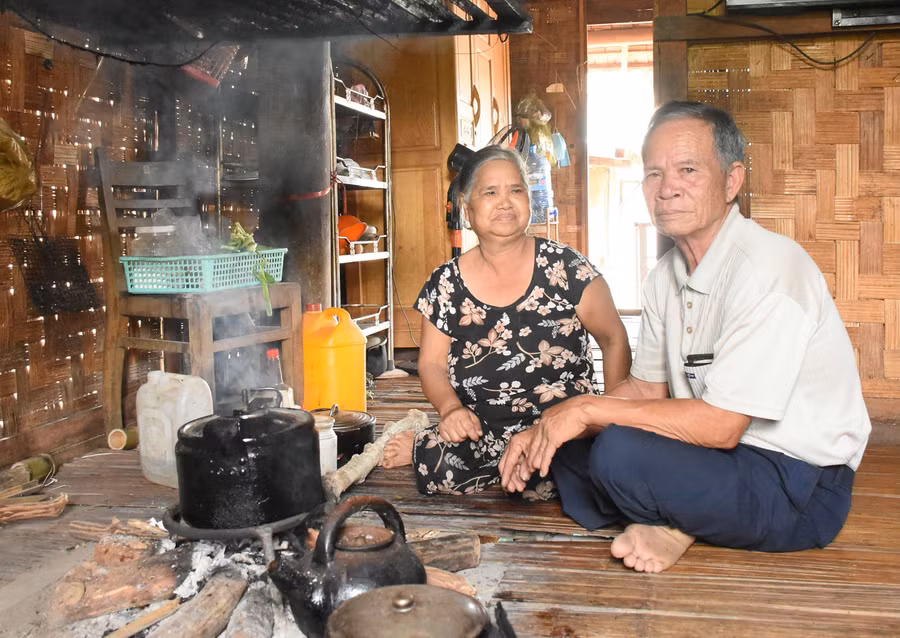  Ông A Bok nói rằng, nhờ sự lãnh đạo, chỉ đạo của Đảng bộ tỉnh, đời sống người dân ngày càng được nâng lên. Ảnh: HT