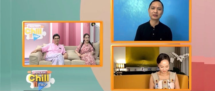 "Thu Minh rất quyết liệt, thích cái gì là làm tới cùng, tình cảm và dễ xúc động", nhạc sĩ Nguyễn Hải Phong tiết lộ. Ảnh: VTV